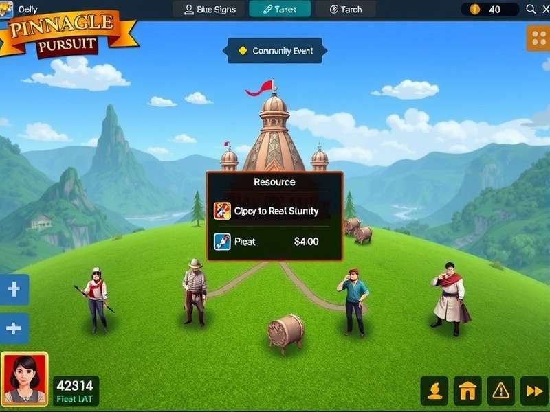 Parihar Pinnacle Pursuit gameplay screenshot showing strategic elements